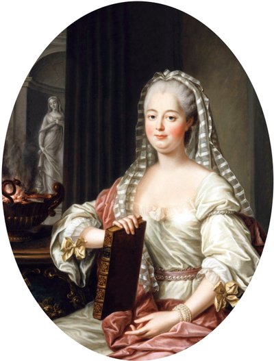 Jeanne Antoinette Poisson, Madame de Pompadour, c.1763 by Francois Hubert Drouais